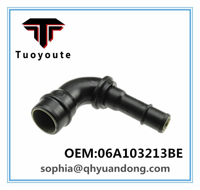 AIR INTAKE HOSE AUDI OEM:06A103213BE