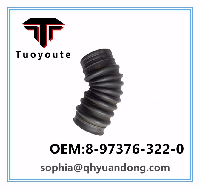 AIR INTAKE HOSE ISUZU OEM:8-97376-322-0