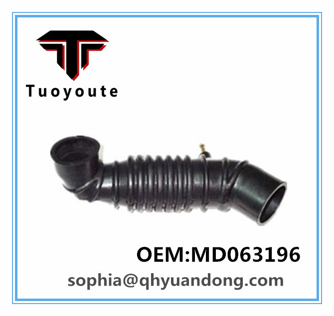 AIR INTAKE HOSE MITSUBISHI OEM:MD063196