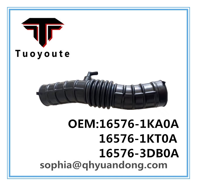 AIR INTAKE HOSE NISSAN OEM:16576-1KA0A 16576-1KT0A 16576-3DB0A