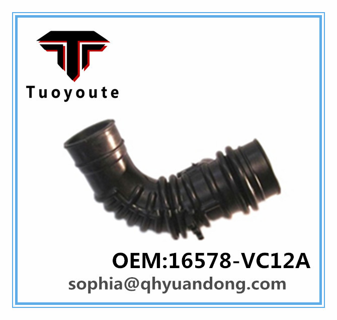 AIR INTAKE HOSE NISSAN OEM:16578-VC12A