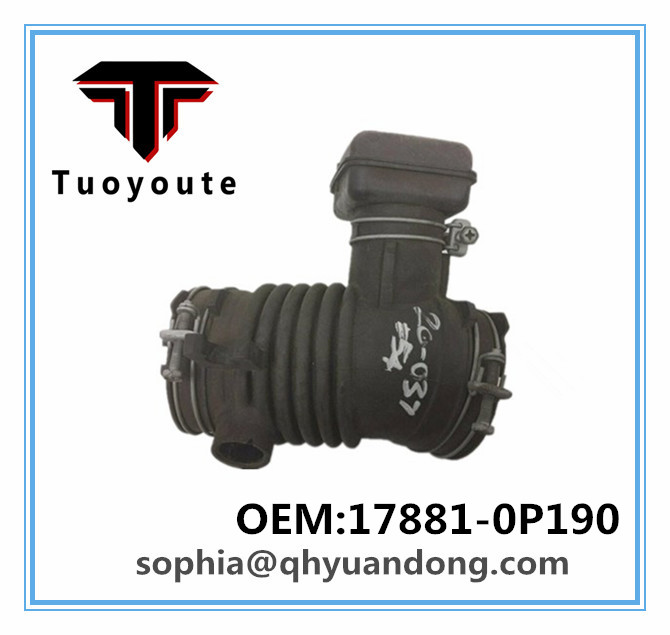 AIR INTAKE HOSE TOYOTA OEM:17881-0P190