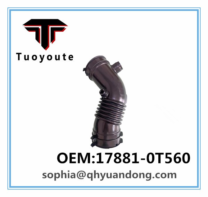 AIR INTAKE HOSE TOYOTA OEM:17881-0T560