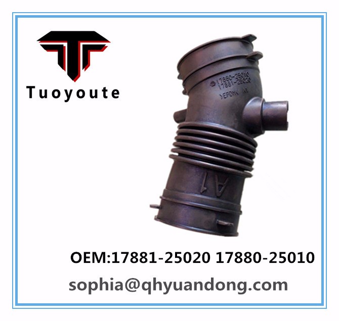 AIR INTAKE HOSE TOYOTA OEM:17881-25020 17880-25010