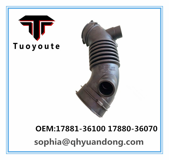 AIR INTAKE HOSE TOYOTA OEM:17881-36100 17880-36070