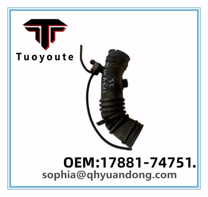 Air Cleaner Hose  TOYOTA OEM:17881-74751.