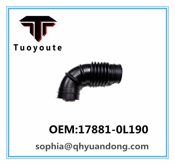 Air Intake Hose Toyota OEM:17881-0L190 178810L190