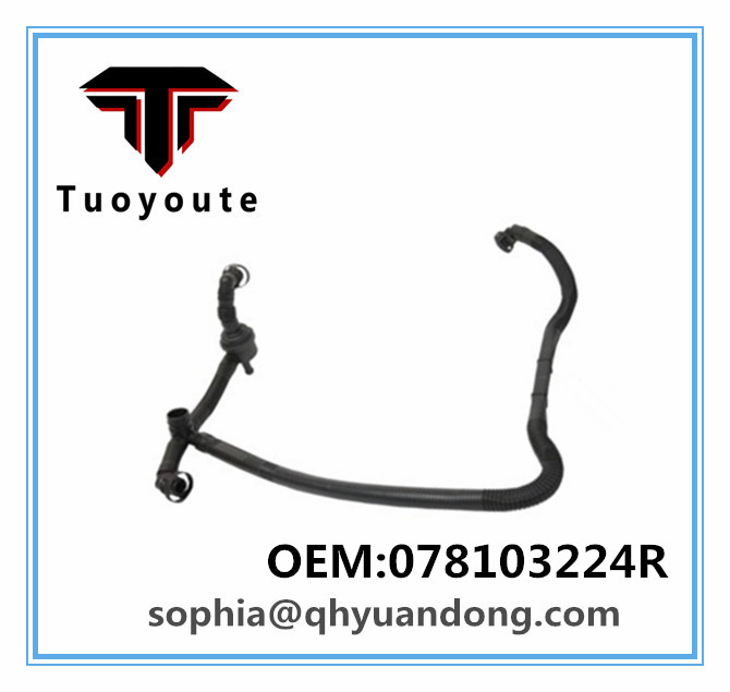 RADIATOR HOSE AUDI OEM:078103224R