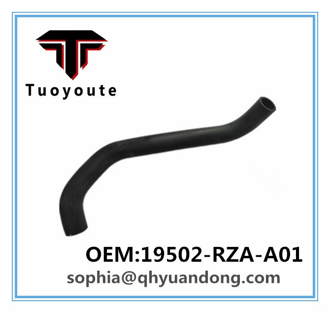 RADIATOR HOSE HONDA OEM:19502-RZA-A01