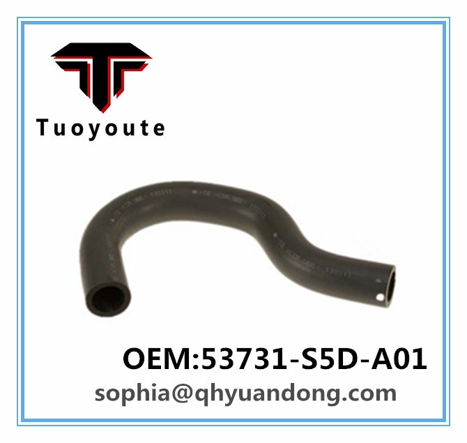 RADIATOR HOSE HONDA OEM:53731-S5D-A01