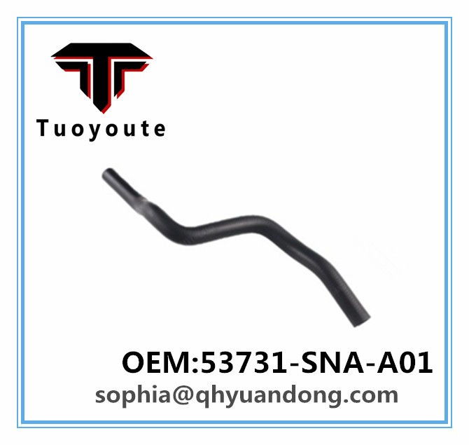 RADIATOR HOSE HONDA OEM:53731-SNA-A01