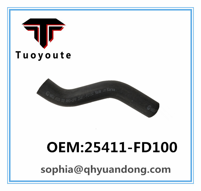 RADIATOR HOSE HYUNDAI KIA OEM:25411-FD100