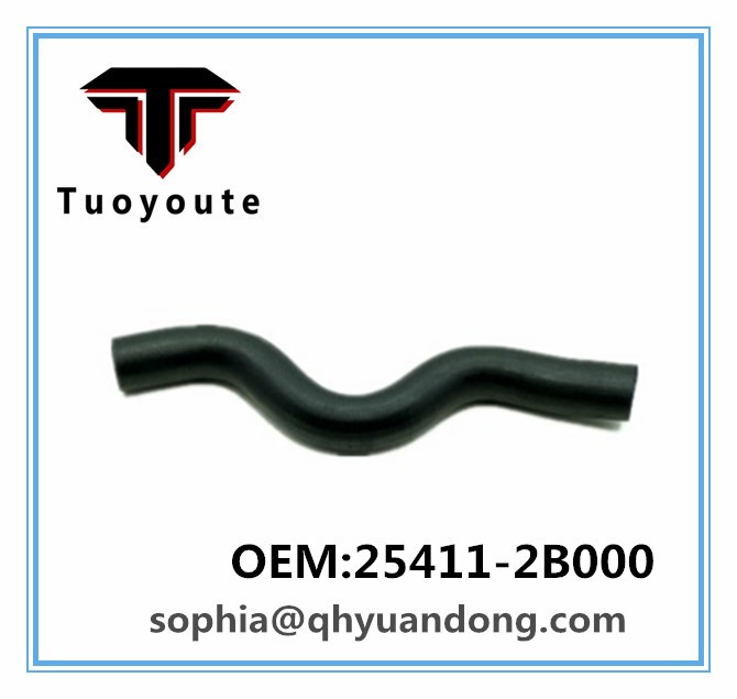 RADIATOR HOSE HYUNDAI OEM:25411-2B000