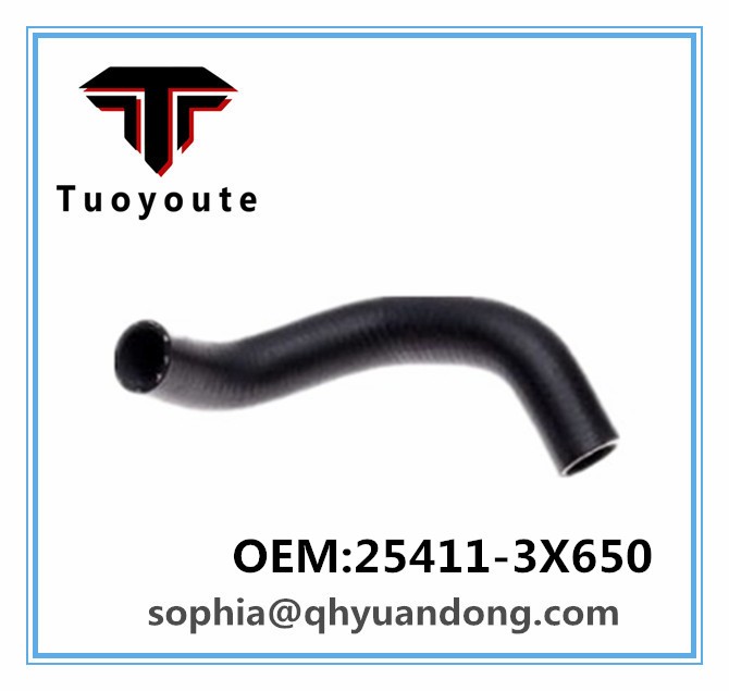 RADIATOR HOSE HYUNDAI OEM:25411-3X650