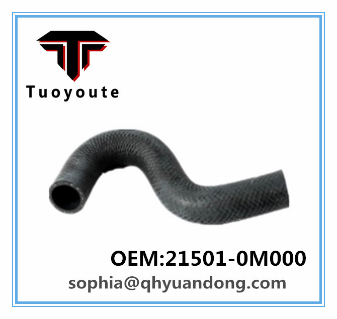 RADIATOR HOSE NISSAN OEM:21501-0M000