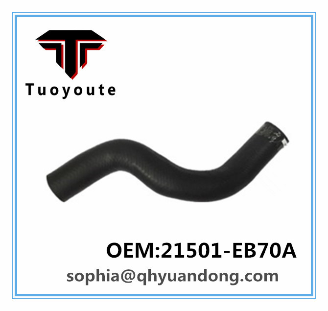 RADIATOR HOSE NISSAN OEM:21501-EB70A