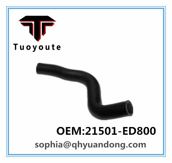 RADIATOR HOSE NISSAN OEM:21501-ED800