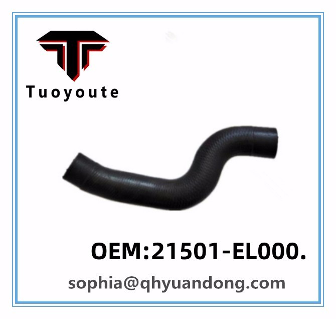 RADIATOR HOSE NISSAN OEM:21501-EL000.