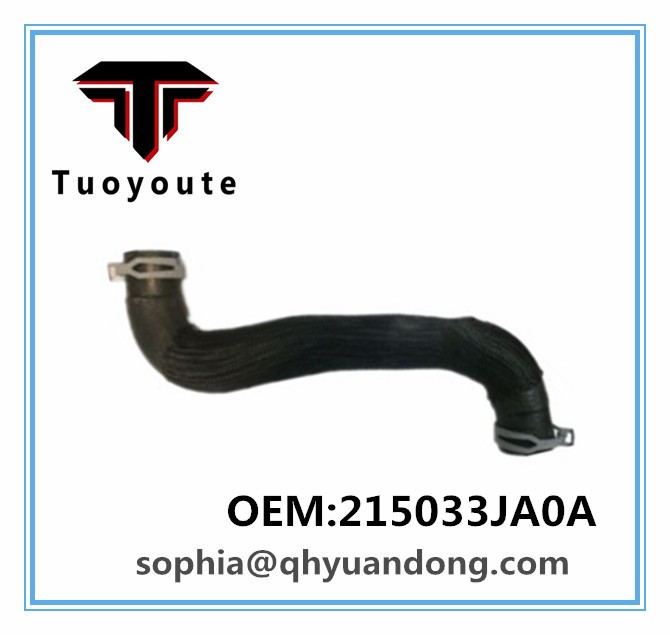 RADIATOR HOSE NISSAN OEM:215033JA0A