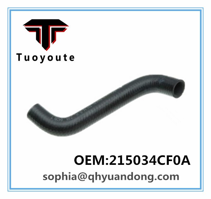 RADIATOR HOSE NISSAN OEM:215034CF0A