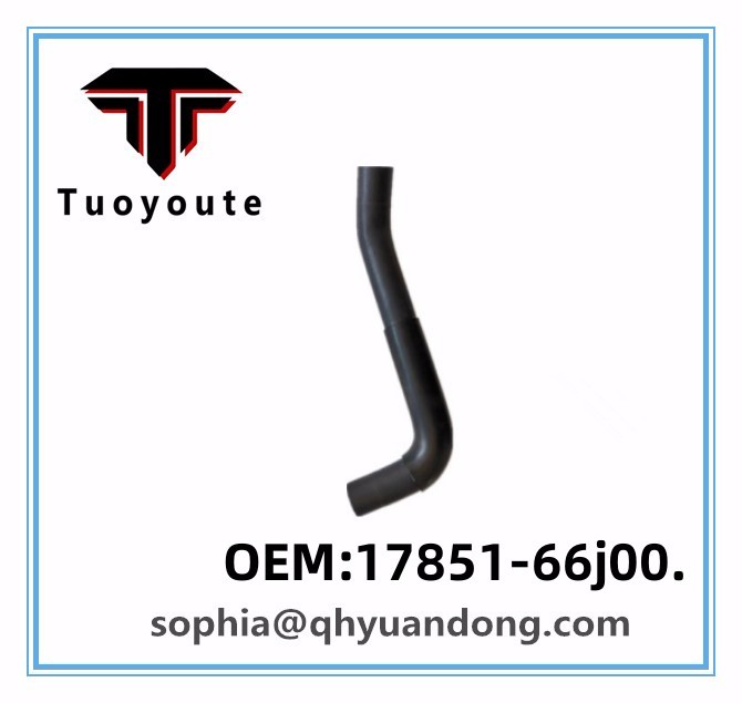 RADIATOR HOSE SUZUKI OEM:17851-66j00.