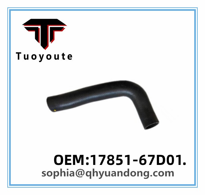 RADIATOR HOSE SUZUKI  OEM:17851-67D01.