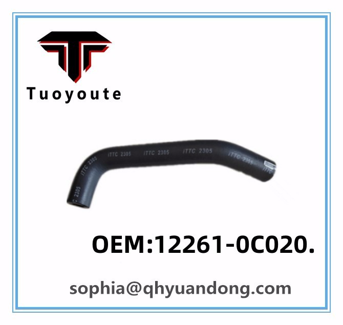 RADIATOR HOSE TOYOTA OEM:12261-0C020.