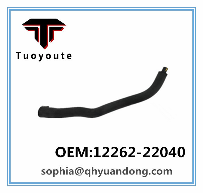 RADIATOR HOSE TOYOTA OEM:12262-22040