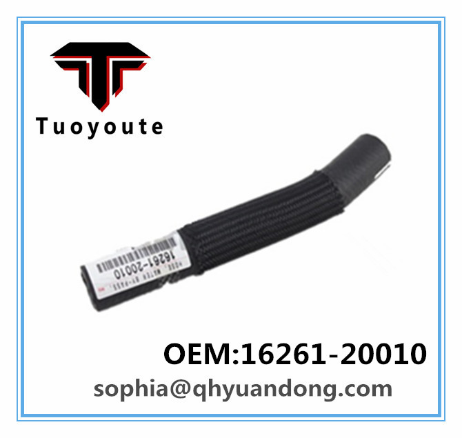 RADIATOR HOSE TOYOTA OEM:16261-20010