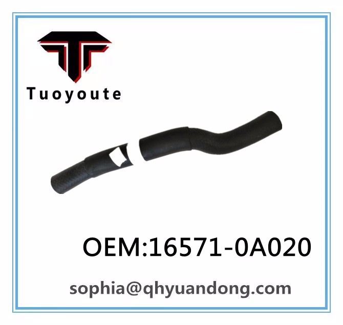 RADIATOR HOSE TOYOTA OEM:16571-0A020