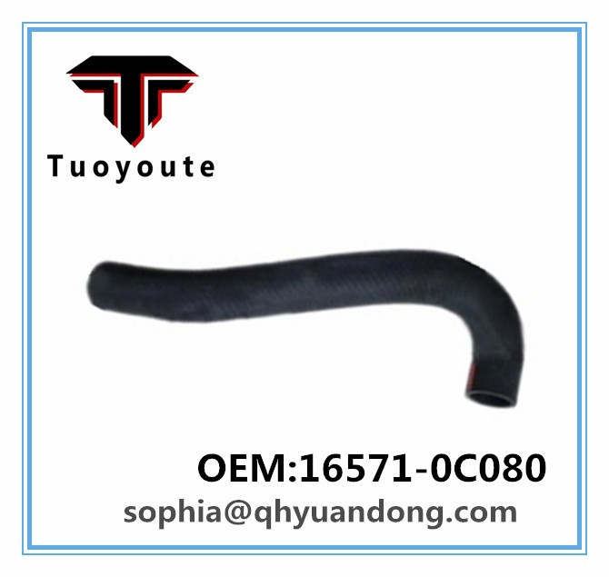 RADIATOR HOSE TOYOTA OEM:16571-0C080