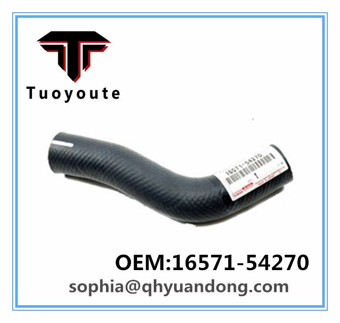 RADIATOR HOSE TOYOTA OEM:16571-54270