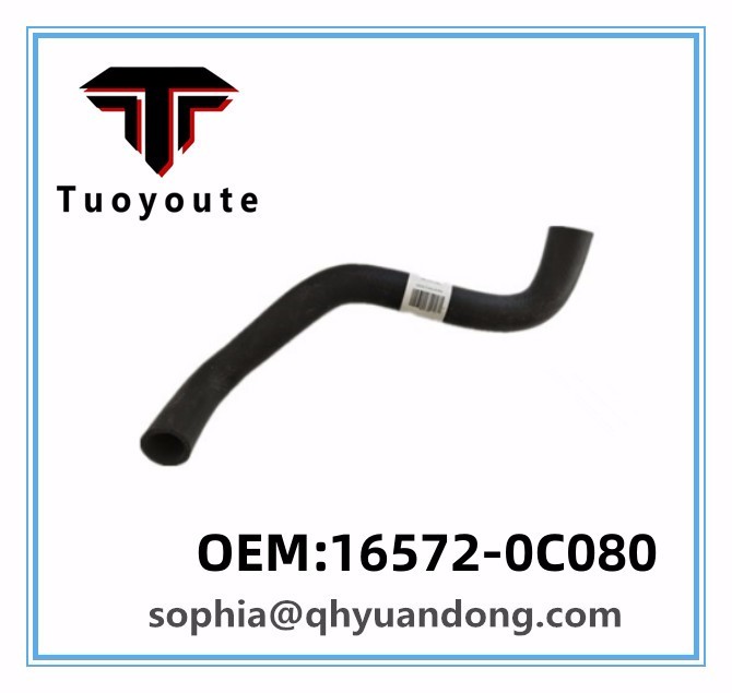 RADIATOR HOSE TOYOTA OEM:16572-0C080