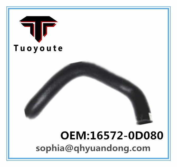 RADIATOR HOSE TOYOTA OEM:16572-0D080