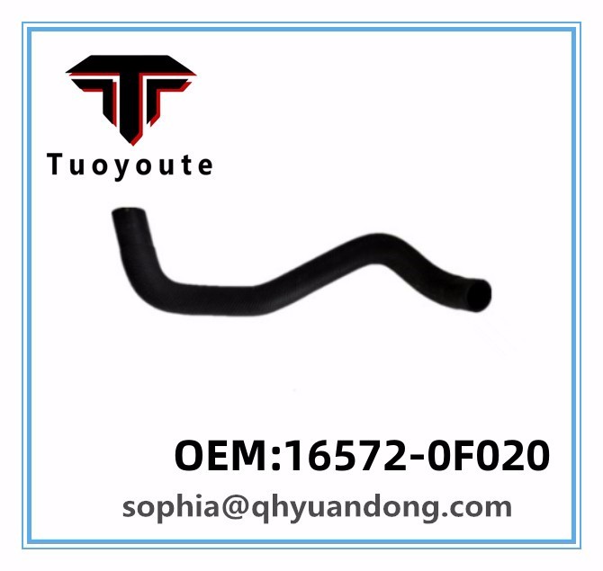 RADIATOR HOSE TOYOTA OEM:16572-0F020