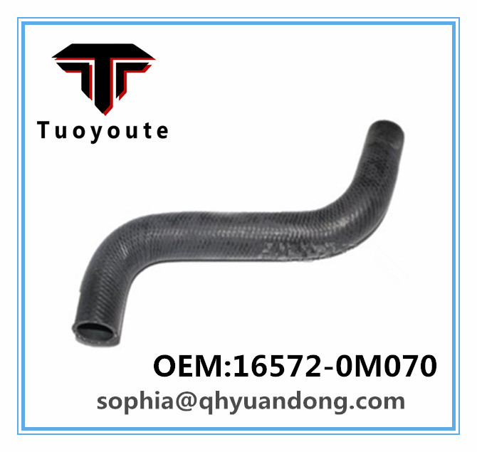 RADIATOR HOSE TOYOTA OEM:16572-0M070