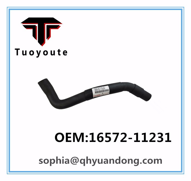 RADIATOR HOSE TOYOTA OEM:16572-11231