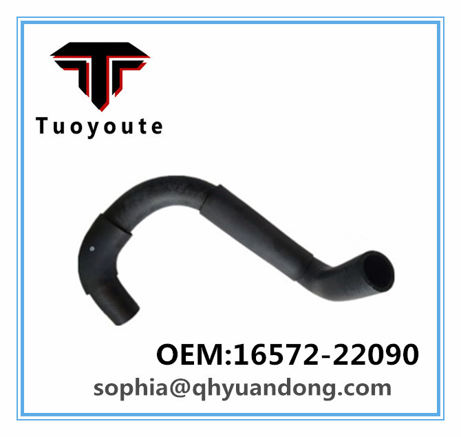 RADIATOR HOSE TOYOTA OEM:16572-22090 