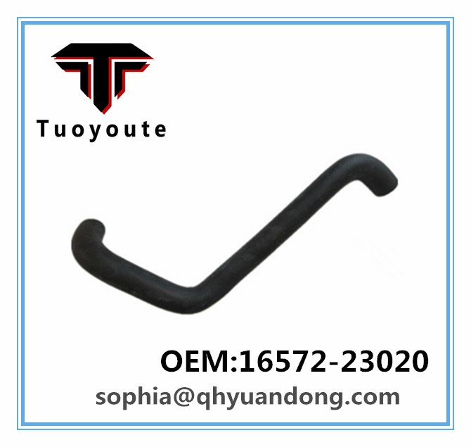 RADIATOR HOSE TOYOTA OEM:16572-23020