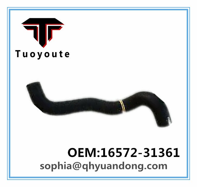 RADIATOR HOSE TOYOTA OEM:16572-31361