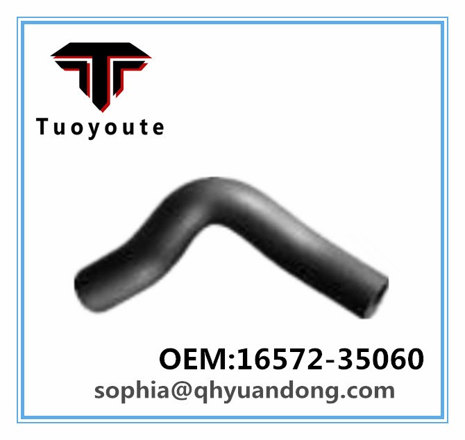 RADIATOR HOSE TOYOTA OEM:16572-35060