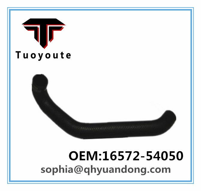 RADIATOR HOSE TOYOTA OEM:16572-54050