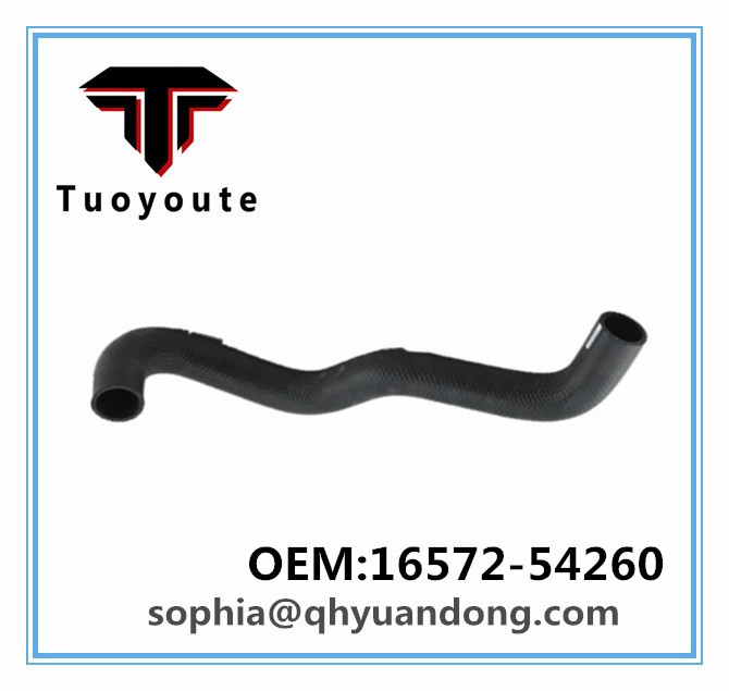 RADIATOR HOSE TOYOTA OEM:16572-54260