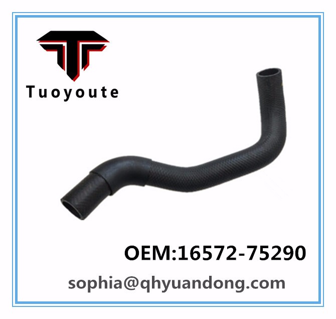 RADIATOR HOSE TOYOTA OEM:16572-75290