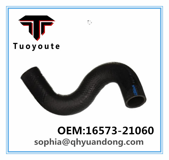 RADIATOR HOSE TOYOTA OEM:16573-21060