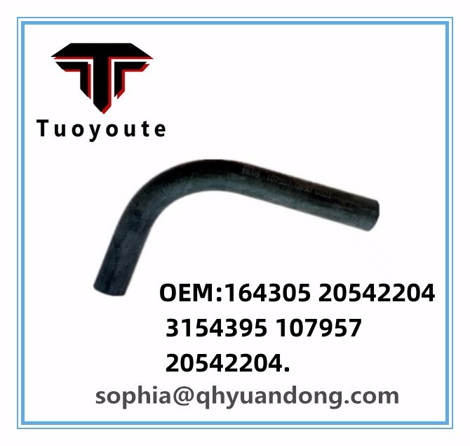 RADIATOR HOSE VOLVO OEM:164305 20542204 3154395 107957 20542204.