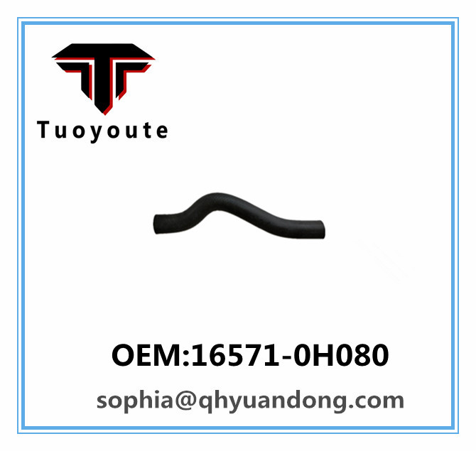 Radiator hose TOYOTA OEM:16571-0H080  165710H080