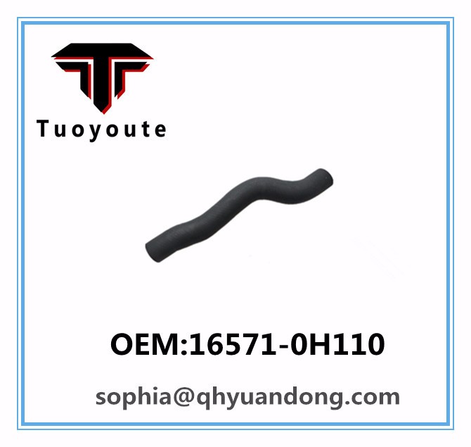 Radiator hose TOYOTA OEM:16571-0H110 165710H110