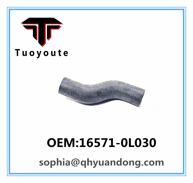 Radiator hose TOYOTA OEM:16571-0L030  165710L030