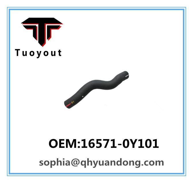 Radiator hose TOYOTA OEM:16571-0Y101 165710Y101 